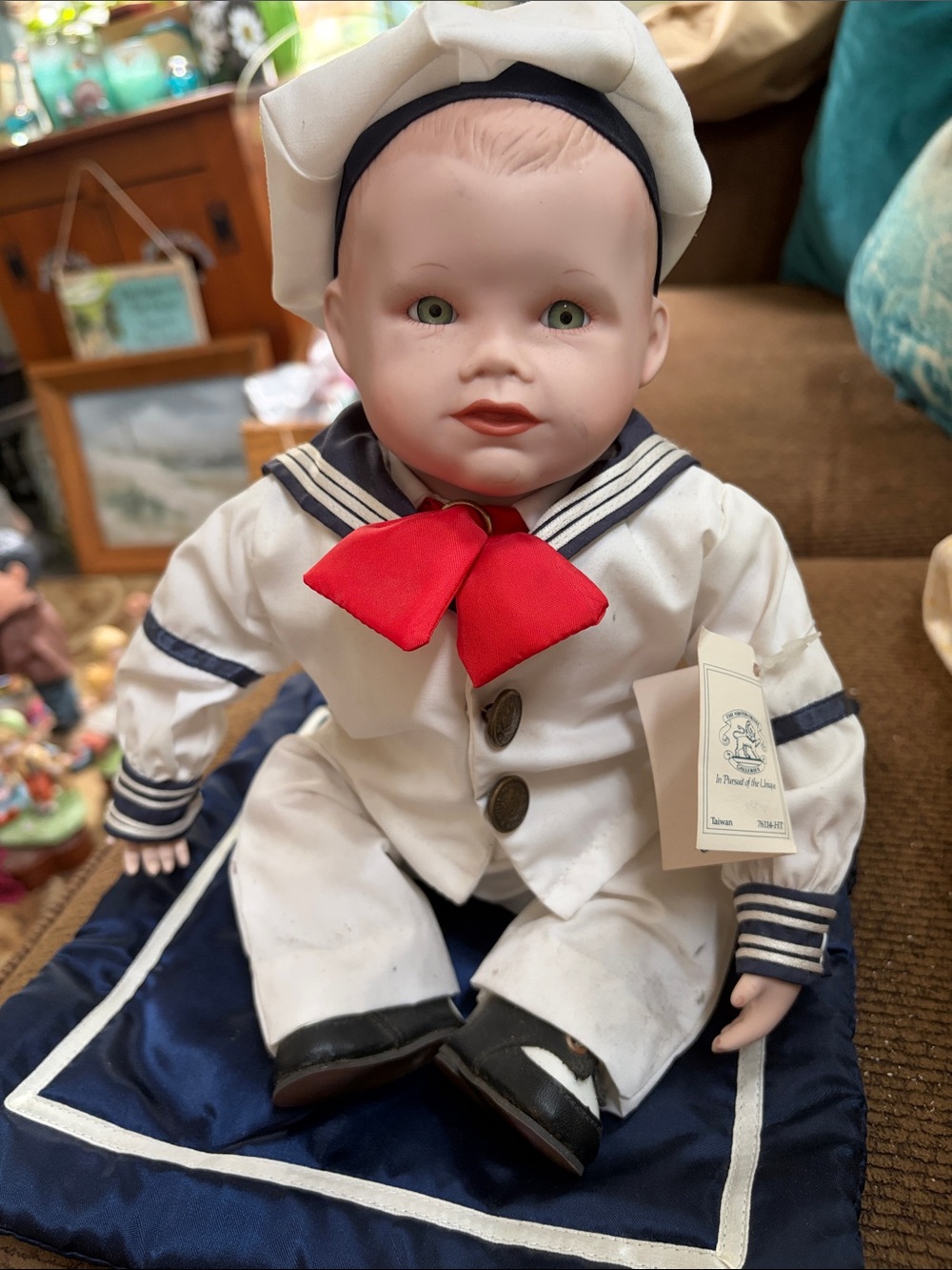 Vintage Ashton-Drake Galleries Sailor Baby Doll “Matthew”